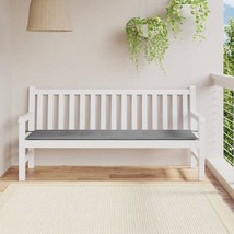 Garden Bench Cushion Grey Oxford fabric (100% polyester) - $92.99