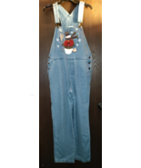 EXCELLENT WOMENS VINTAGE Christopher &amp; Banks STONE WASH BLUE JEAN OVERAL... - $1,371.04 MXN