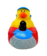 Train Rubber Duck 2&quot; Locomotive Engineer Duckie Transportation Squirter ... - $8.50