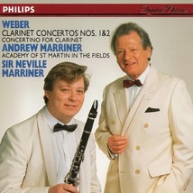 Weber: Clarinet Concertos 1 &amp; 2, Op 73 &amp; 74 / Concertino for Clarinet, O... - $28.76