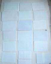 Lot of 50 White Greeting Card Envelopes Various Sizes - £1.37 GBP