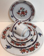 Crown Ming &quot;OLD IMARY&quot; Fine China Jian Shiang 5 Piece Place Setting Set for 1 - £23.67 GBP