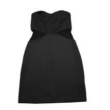 Forever 21 Dress Womens S Black Plain Strapless Sweetheart Neckline Back... - £19.78 GBP