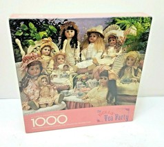 Springbok The Dolls Tea Party Puzzle 1000 Pieces Hallmark NEW Sealed - $19.94