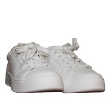 Steve Madden Ladies&#39; Size 9 Classic Court Sneaker, White - £29.22 GBP