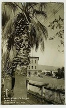 MEXICO Ensenada B.C. Mex RPPC Ruiz Street Palm View Ford 1952 to Cal Postcard I9 - £12.10 GBP