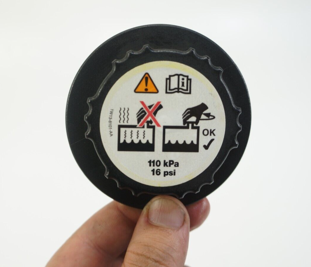 02-2005 ford thunderbird 3.9l v8 radiator coolant expansion tank cap oem... - $25.00