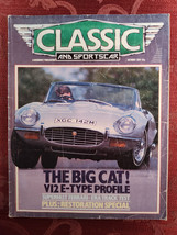 Rare Classic Sportscar Magazine October 1984 Jaguar V-12 E Superfast Ferrari 500 - £12.94 GBP