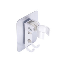 Slot 0.85&#39;&#39; Dia Shower Head Holder Wall Mount Bracket Strong Adhesive Ad... - £14.38 GBP