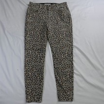 Knox Rose 10 Skinny Leopard Print Stretch Denim Jeans - £11.93 GBP