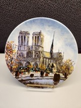 &quot;La Cathedrale Notre Dame&quot; Collector Plate by Limoges - by Louis Dali - £6.10 GBP