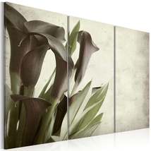 Tiptophomedecor Stretched Canvas Floral Art - Callas - Vintage - Stretched &amp; Fra - £64.33 GBP+