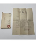 Vintage Letter Texas Prison System To Texas State Rep. B. E. Quinn 1930 - $84.04 CAD