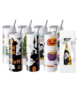 VEVOR 8 Pack Sublimation Tumblers 20 Oz Skinny Straight, Stainless Steel... - $1,930.49 MXN