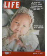 Life Magazine, March 25, 1957, Vol. 42, No.,12. Cover, Caroline, daughte... - $648.93 MXN