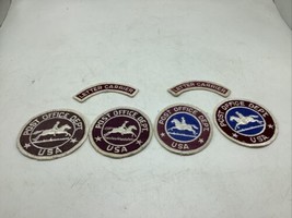 6 Vintage USA Post Office Dept Patches Letter Carrier - £28.30 GBP