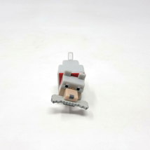 Minecraft Ice Series 5 Wolf with Bone 1&quot; Inch Collectible Mini Figure - £6.88 GBP