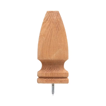 ProWood 4 In. X 4 In. Gothic Wood Post Cap Finial (6-Pack) - $44.52