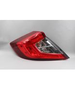 Left Driver Left Tail Light Quarter Mounted Fits 2016-21 HONDA CIVIC OEM... - $134.99