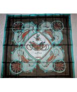 Genuine Hermes Scarf - New Springs - RARE - BNIB - $399.00