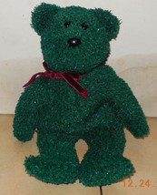 TY 2001 Holiday Teddy Bear Beanie Baby plush toy - $10.34