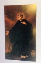 San Nicolás de Tolentino, Oración por los Difuntos, Estampita en Español... - $1.98