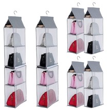 Detachable Hanging Handbag Purse Organizer For Closet, Purse Bag Storage Holder  - £39.95 GBP