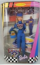 Mattel Barbie Doll 1998 NASCAR 50th Anniversary Collector Edition #20442 New - £78.30 GBP