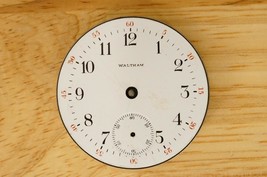 Vintage American Waltham Watch Dial Face 45MM AS IS 15J Repair Parts - £27.37 GBP