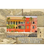 Dakar Senegal West Africa Laser Engraved Wood Picture Frame (5 x 7) - £24.26 GBP