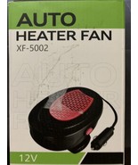 Auto Heater Fan In Black 12Volt Car Plug In Model#XF-D5002 - $336.42 MXN