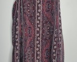 Abercrombie &amp; Fitch Womens Dress SMALL Boho Print Sleeveless Chiffon Bur... - £19.95 GBP