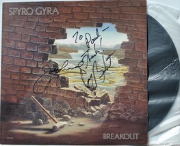 SPYRO GYRA - BREAKOUT - SIGNED ALBUM X2 - Jay Beckenstein &amp; Julio Fernán... - €165,36 EUR