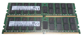  Hynix 2 X 16GB DDR4 2Rx4 PC4-2133P Server Memory Ram HMA42GR7MFR4N-TF - £33.22 GBP