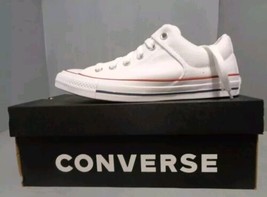 Converse Ctas White High Street Ox Shoes White/Navy Mens Size 10.5 - $50.48