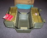 Vintage New Vlchek Plastics ADVENTURER Select-O-Matic Tackle Box Model 1986 - $79.19
