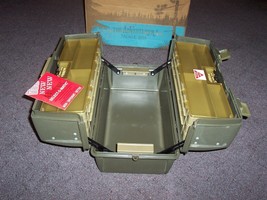 Vintage New Vlchek Plastics ADVENTURER Select-O-Matic Tackle Box Model 1986 - $69.29