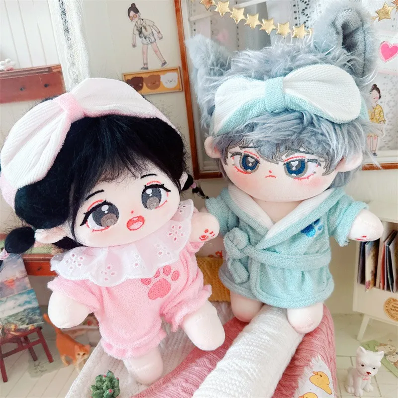 Pink Blue Pajamas Suit Idol Kawaii Fat Body Cotton No Attributes DIY Clo... - $25.82