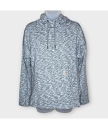 CARHARTT gray space dye relaxed fit hoodie women’s size small gorpcore o... - $33.87