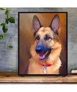 GERMAN SHEPHERD Diamond Painting Kit For Adult 5D DIY Diamond Art Painti... - $276.05 MXN