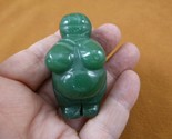 (Y-VEN-715) Green aventurine Venus Woman goddess GEMSTONE figurine love ... - $23.36