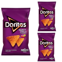 3 Pack Doritos Sweet Chilli Corn Chips Snacks Flavor 3x100g Free Ship - £36.07 GBP