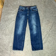 Robert Graham Mens Jeans 32 Blue Straight Denim Pant Classic Everyday Yates - $24.98