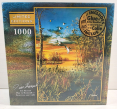 Jim Hansel Day To Remember 1000 Pc Puzzle Glue Artist Booklet Wildlife G... - $24.74
