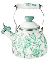 Pioneer Woman ~ AGATHA ~ 2 Quart Tea Kettle ~ Enamel on Steel ~ Floral ~... - $1,378.14 MXN
