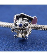 Disney Stitch Graduation Charm 793789C01 Gift For her ,Gift for friends - $348.57 MXN