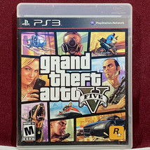 Grand Theft Auto V GTA5 PlayStation 3 Sony PS3 2013 Complete Maual Map Disc - £14.20 GBP