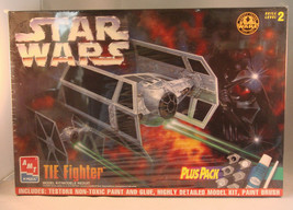 Star Wars Tie Fighter Model Kit #8432 (AMT) Factory Sealed - 1997 - £22.73 GBP