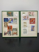 Set Of 15 USSR Stamps In Album Space VLKSM LENIN Etc - £11.25 GBP