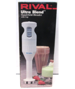 Vintage Rival Twister Ultra Blend Hand Held Blender/Mixer W/Cup - Model 951 - £17.82 GBP